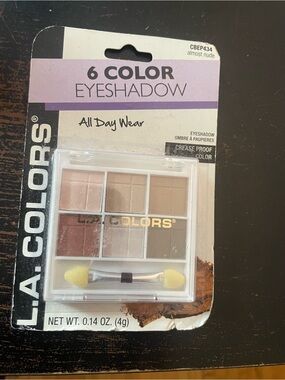 L.A. COLORS 6-Color Eyeshadow Palette